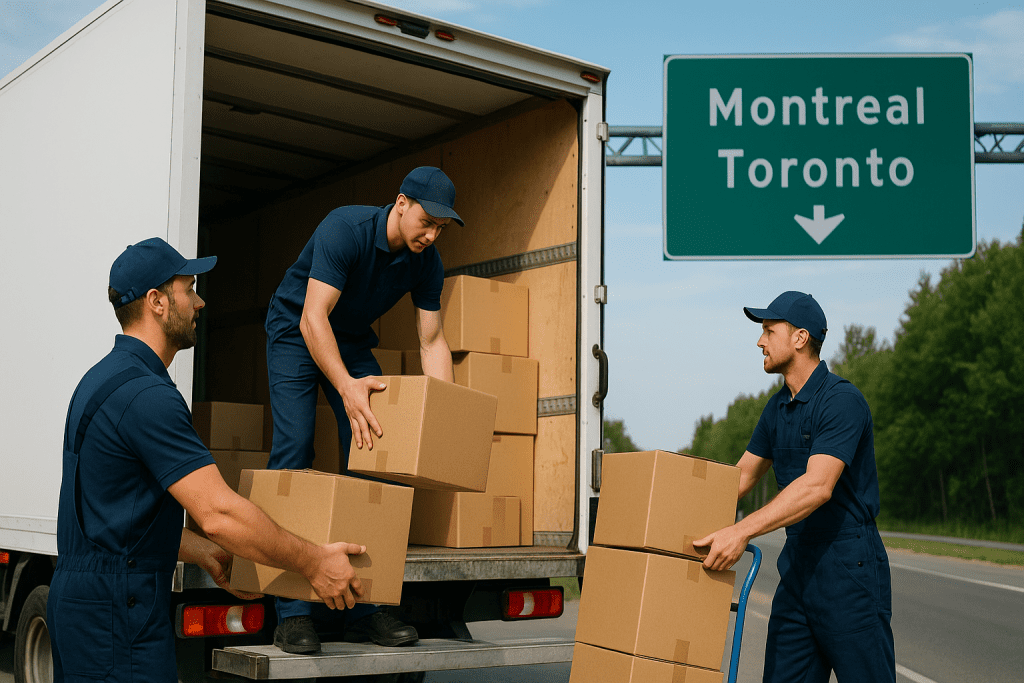 Long Distance Moving from Ottawa to Toronto and Montreal