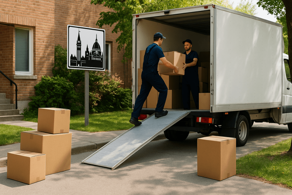 Ottawa to Montreal Moving Scene