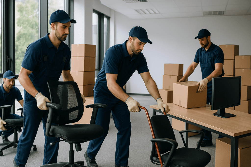Commercial Office Relocation by Prestige Movers in Ottawa