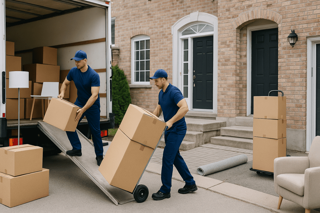 Best Time to Move in Ottawa – Professional Movers at Work