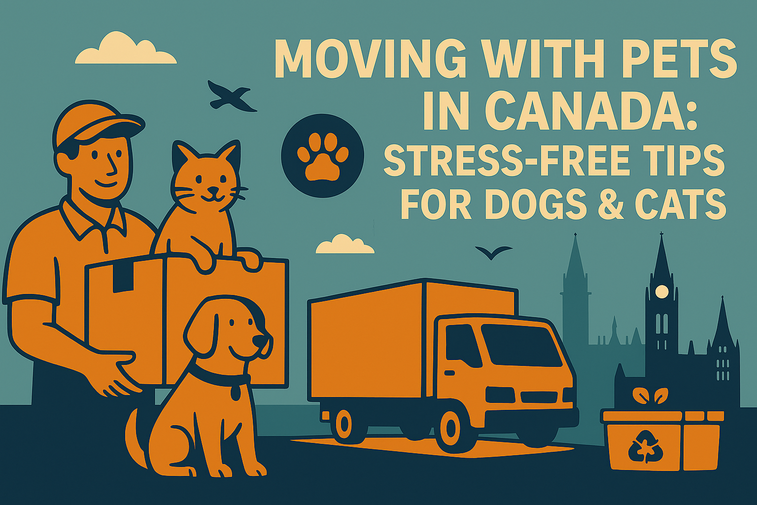 Canada Pet Relocation – Smooth Moves with Cats and Dogs