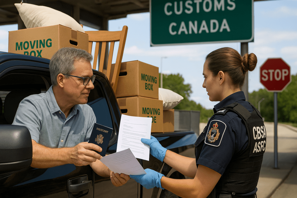 Moving to Ottawa from the U.S.: Customs Process at Border