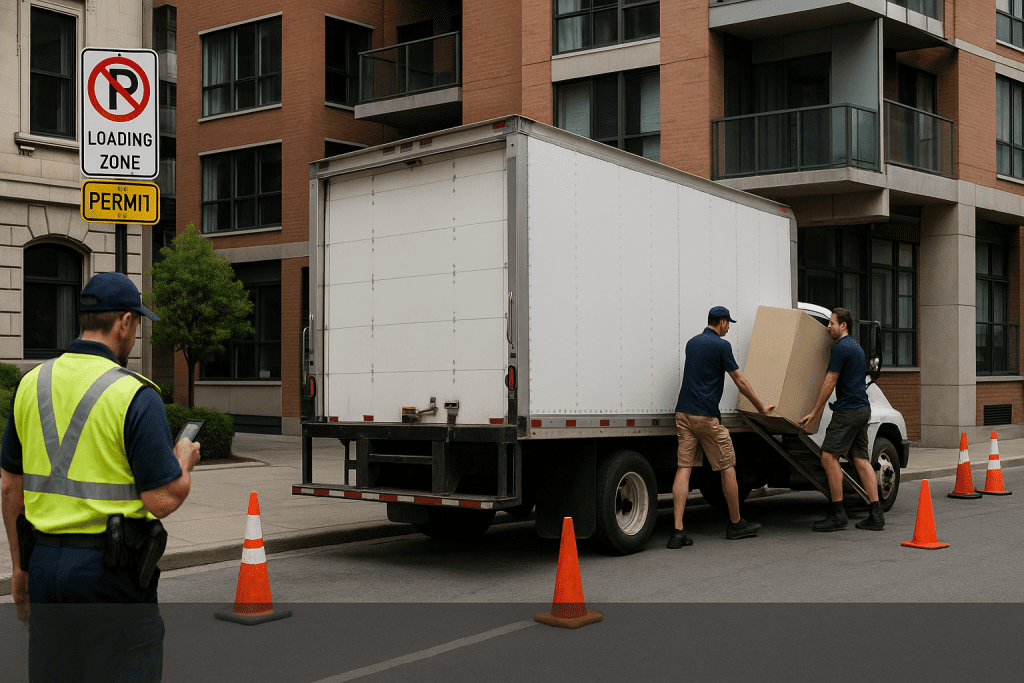 Parking Permits for Moving Trucks in Ottawa