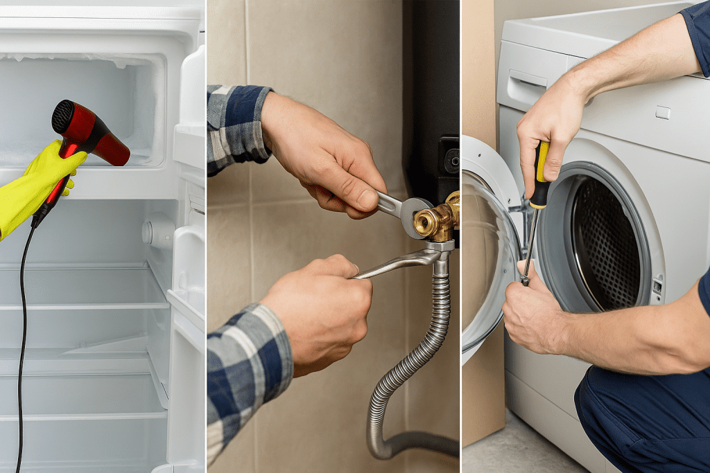 Disassembling and Moving Appliances Preparation