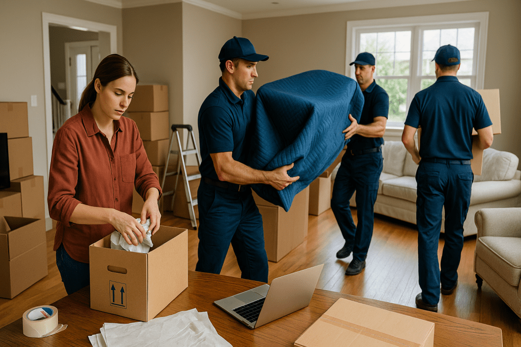 Long Distance Moving Ottawa Preparation Scene