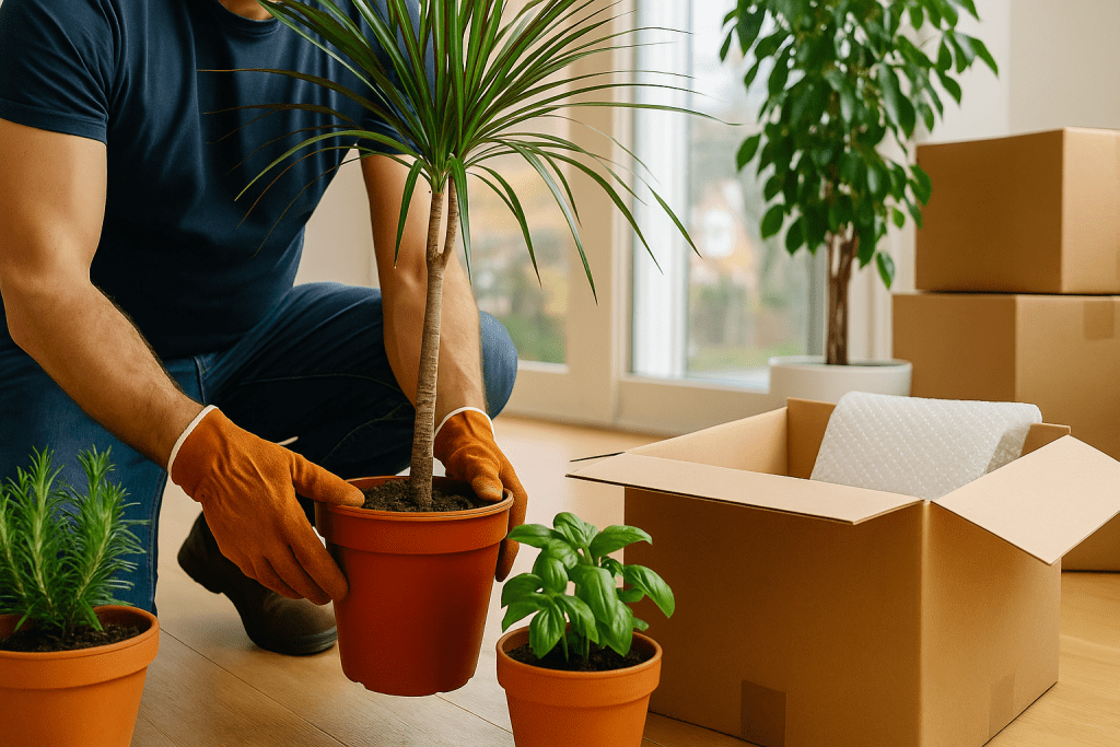 Moving Plants in Ottawa – Herbs and Indoor Trees