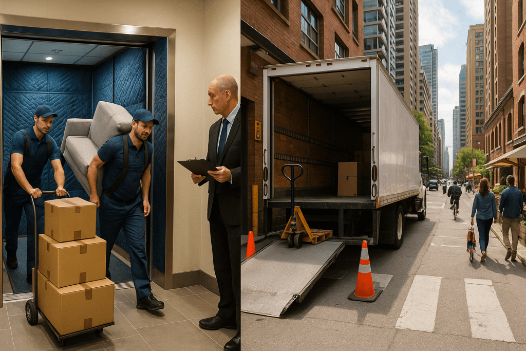 St. Lawrence Market Move: Service Elevator, Loading Dock & Timing Logistics