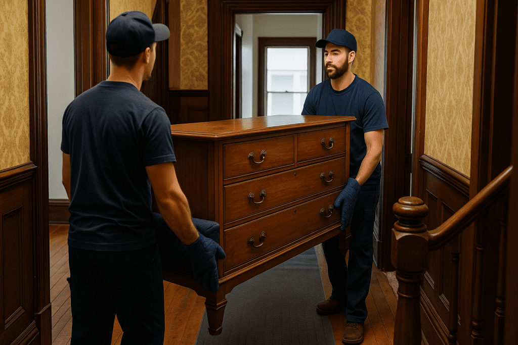 Parkdale Movers: Victorian Homes, Tight Hallways & Floor Protection