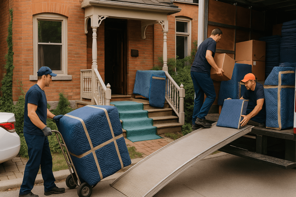 The Annex Movers: Heritage Homes, Stairs Protection & Parking Permits