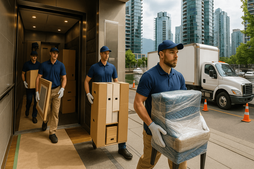 Coal Harbour High-Rise Movers with White-Glove Packing