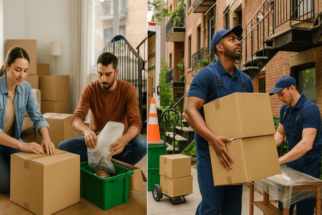 Mercier–Hochelaga Move: DIY Packing vs Pro Handling