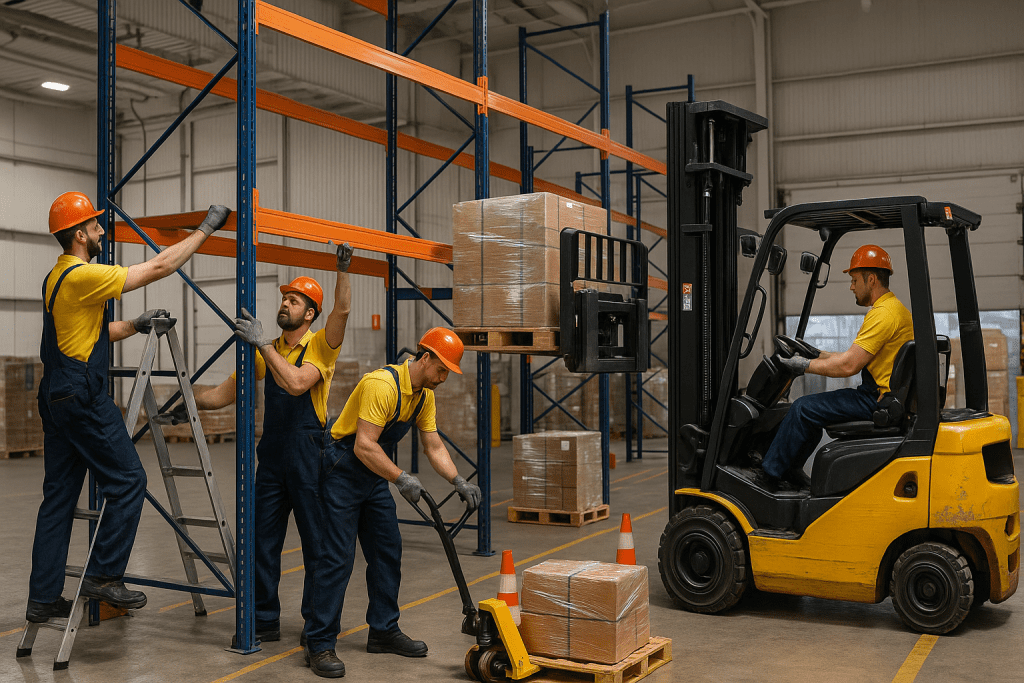 Anjou Movers — Racking, Pallets & Safety