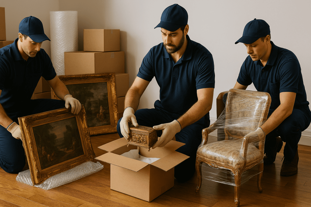 Westmount Movers Handling Fine Art and Antiques with White-Glove Precision