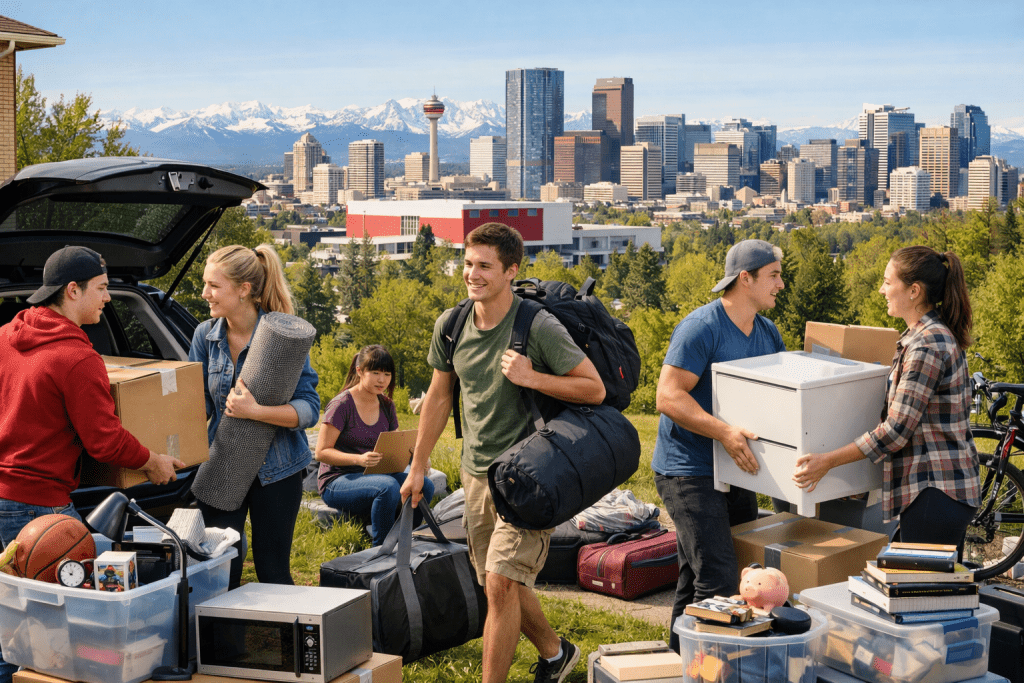 Student Moving, UCalgary Movers, Capitol Hill Calgary, Banff Trail Calgary, Budget Moving, Local Movers