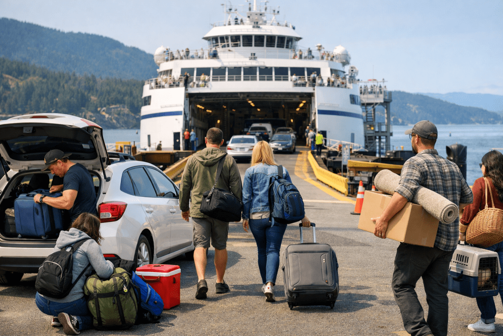 Victoria to Vancouver Island Relocations