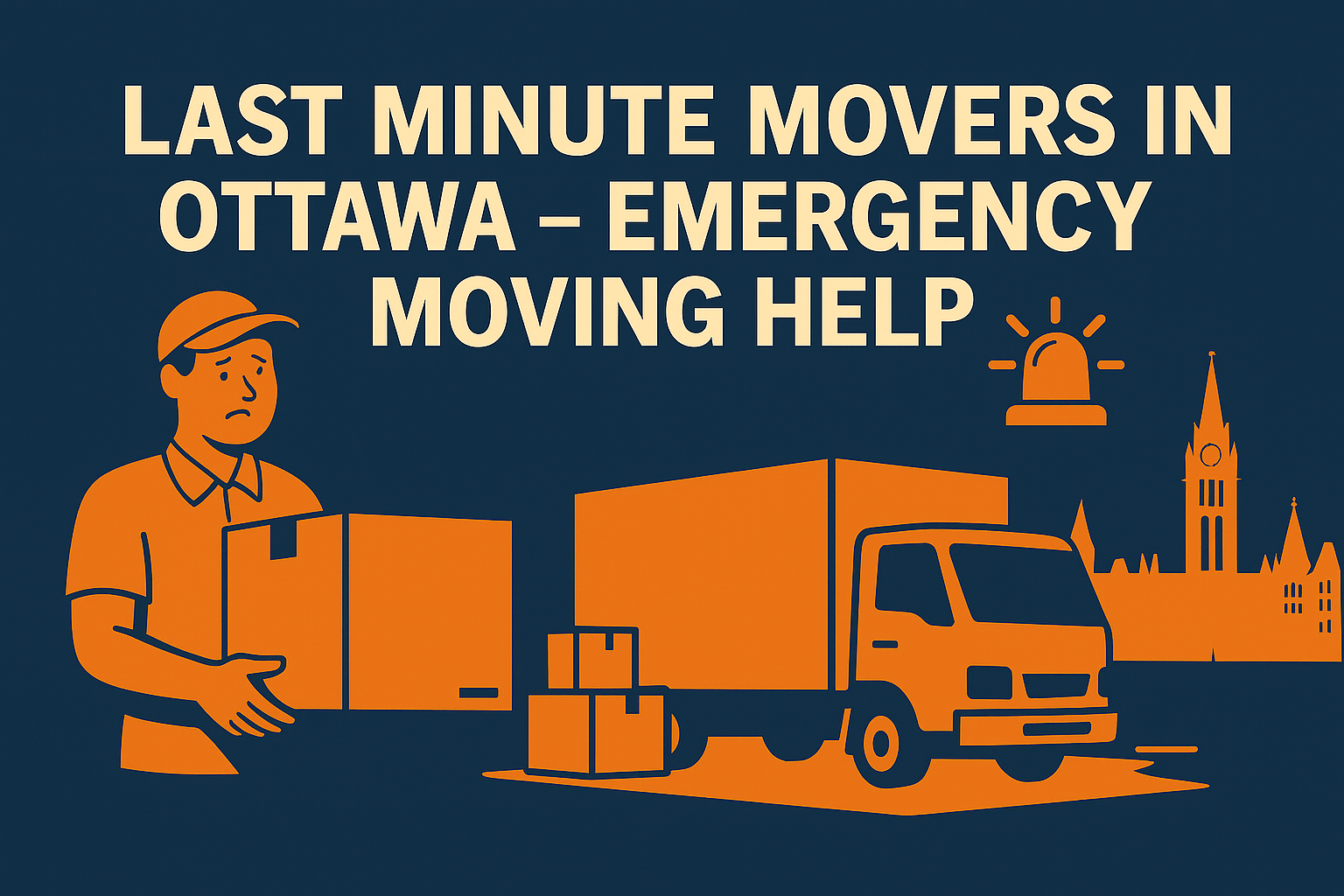 Urgent Moving Services in Ottawa for Same-Day Relocation