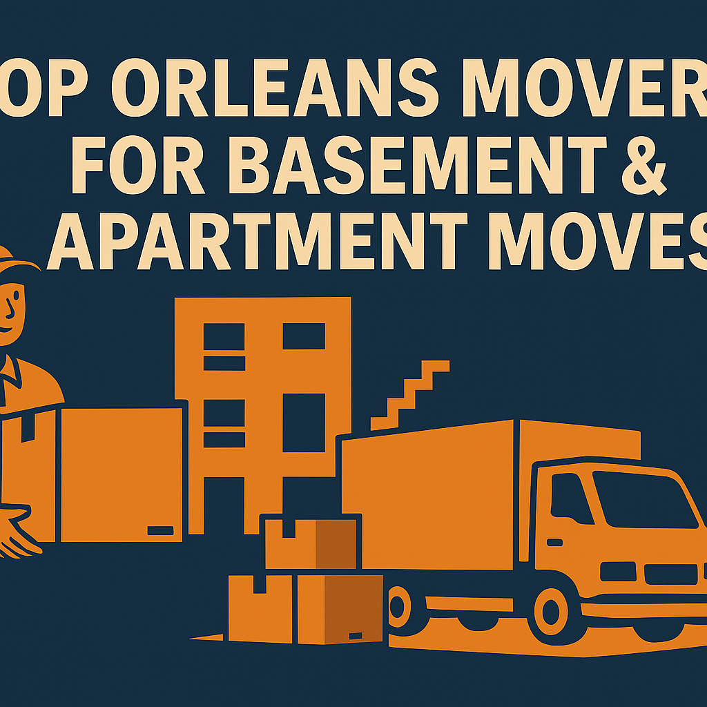 "Top Orleans Movers for Basement & Apartment Moves"