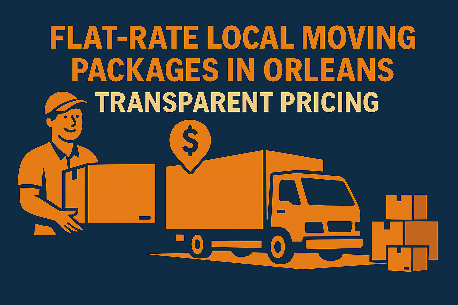 Flat-Rate Local Moving Packages in Orleans