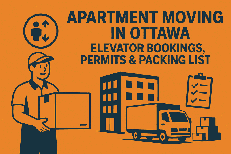 Ottawa Apartment Moving – Permits, Elevators & Essentials