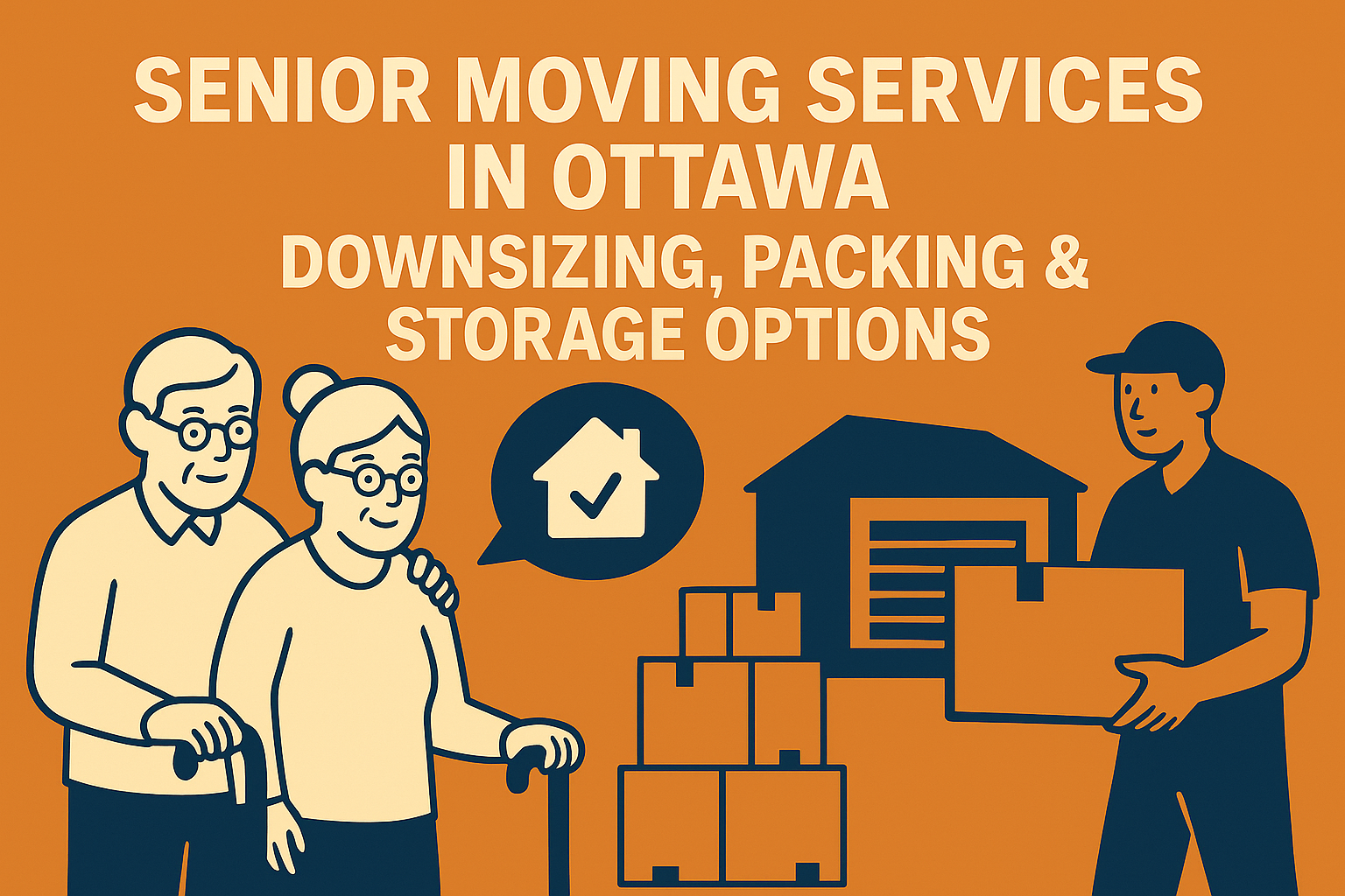 Ottawa Senior Relocation Help – Downsizing and Packing Services