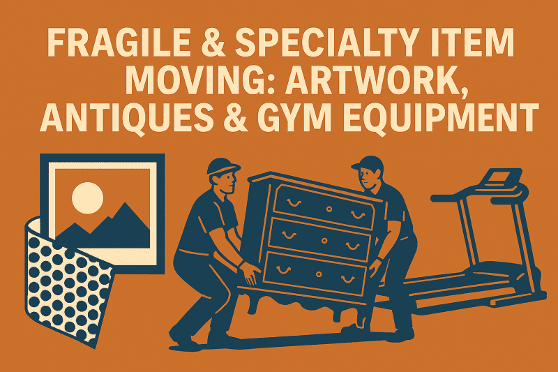 Fragile & Specialty Item Moving: Artwork, Antiques & Gym Equipment