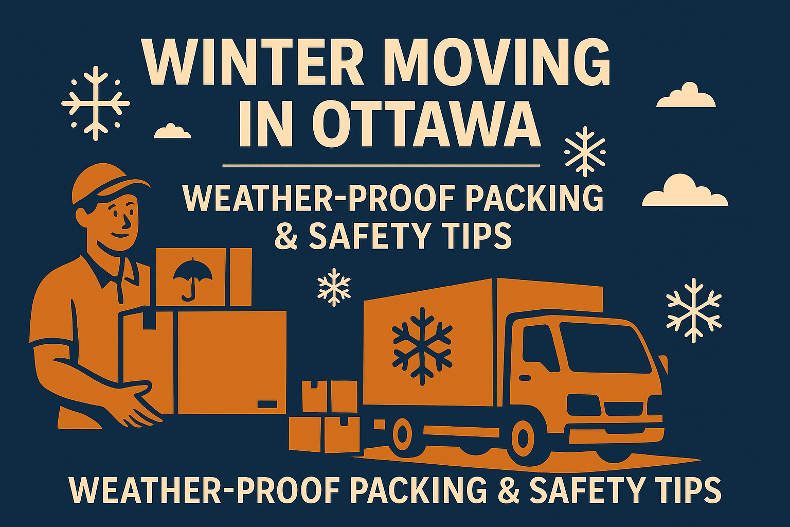 Winter Moving in Ottawa: Weather-Proof Packing & Safety Tips