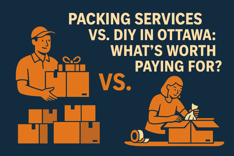 Packing Services vs. DIY in Ottawa: What’s Worth Paying For?