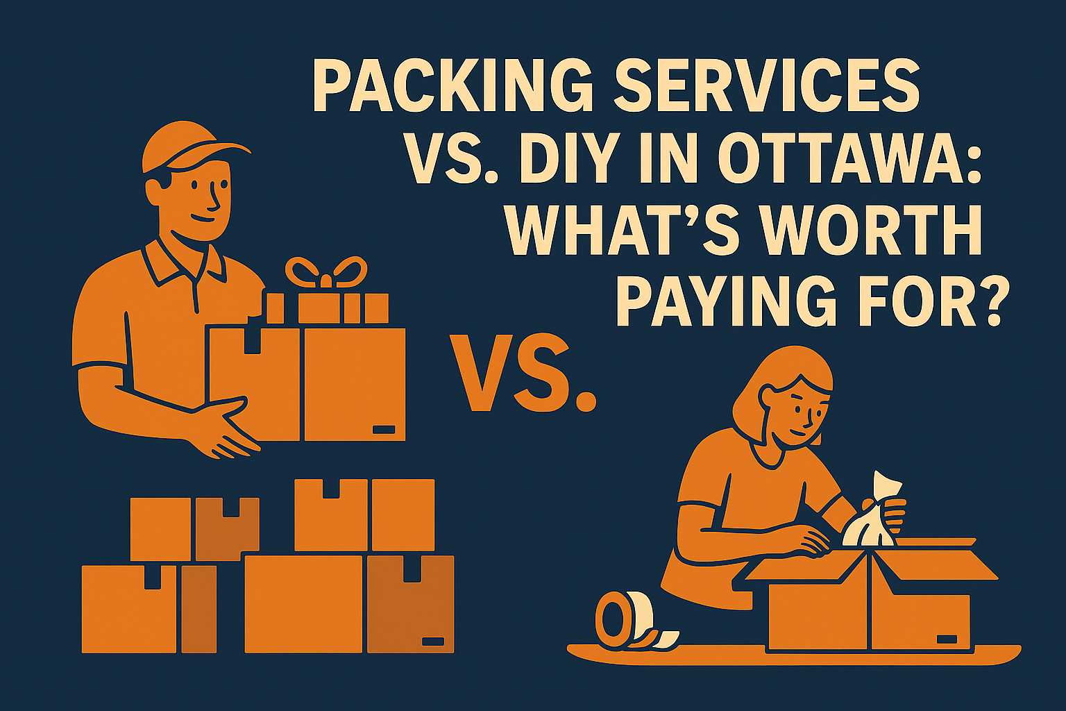 Packing Services vs. DIY in Ottawa: What’s Worth Paying For?