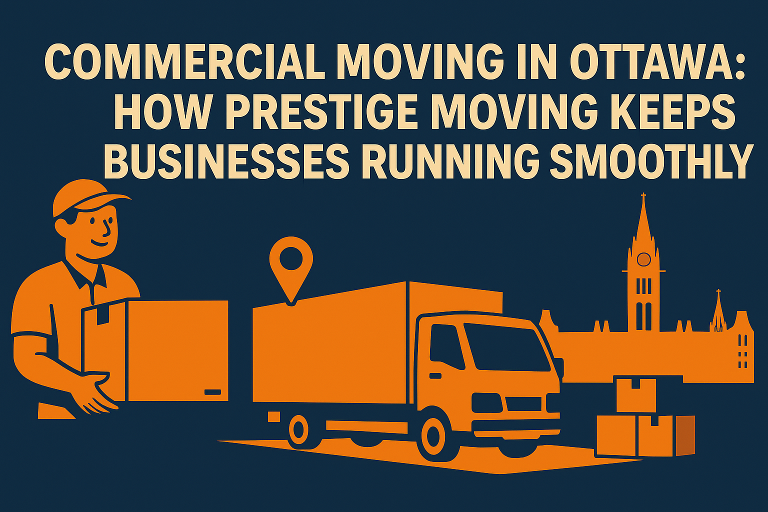 Commercial Moving in Ottawa – Office Relocation Visual