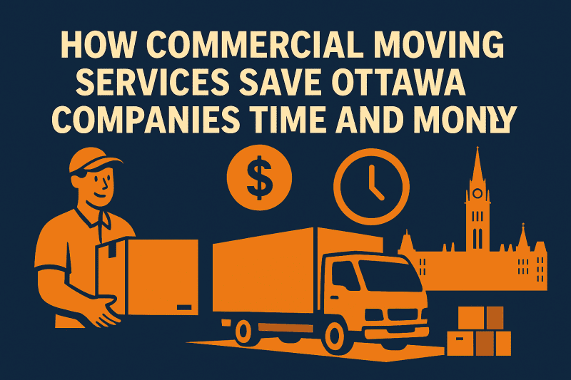 Ottawa Commercial Movers Saving Time and Money