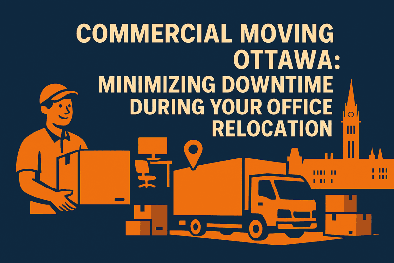 Commercial Office Relocation in Ottawa – Minimize Downtime