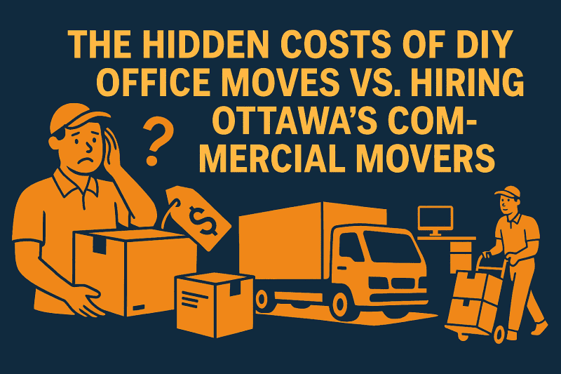 The Hidden Costs of DIY Office Moves vs. Hiring Ottawa’s Commercial Movers