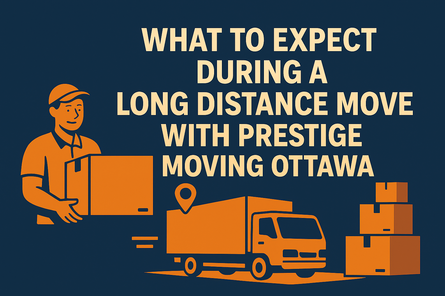 "What to Expect During a Long Distance Move with Prestige Moving Ottawa".