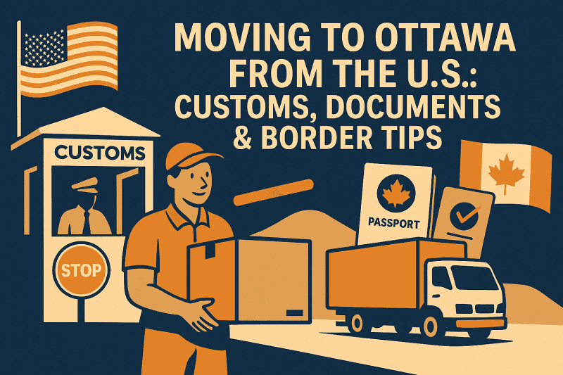Moving to Ottawa from the U.S. – Cross-Border Relocation Visual