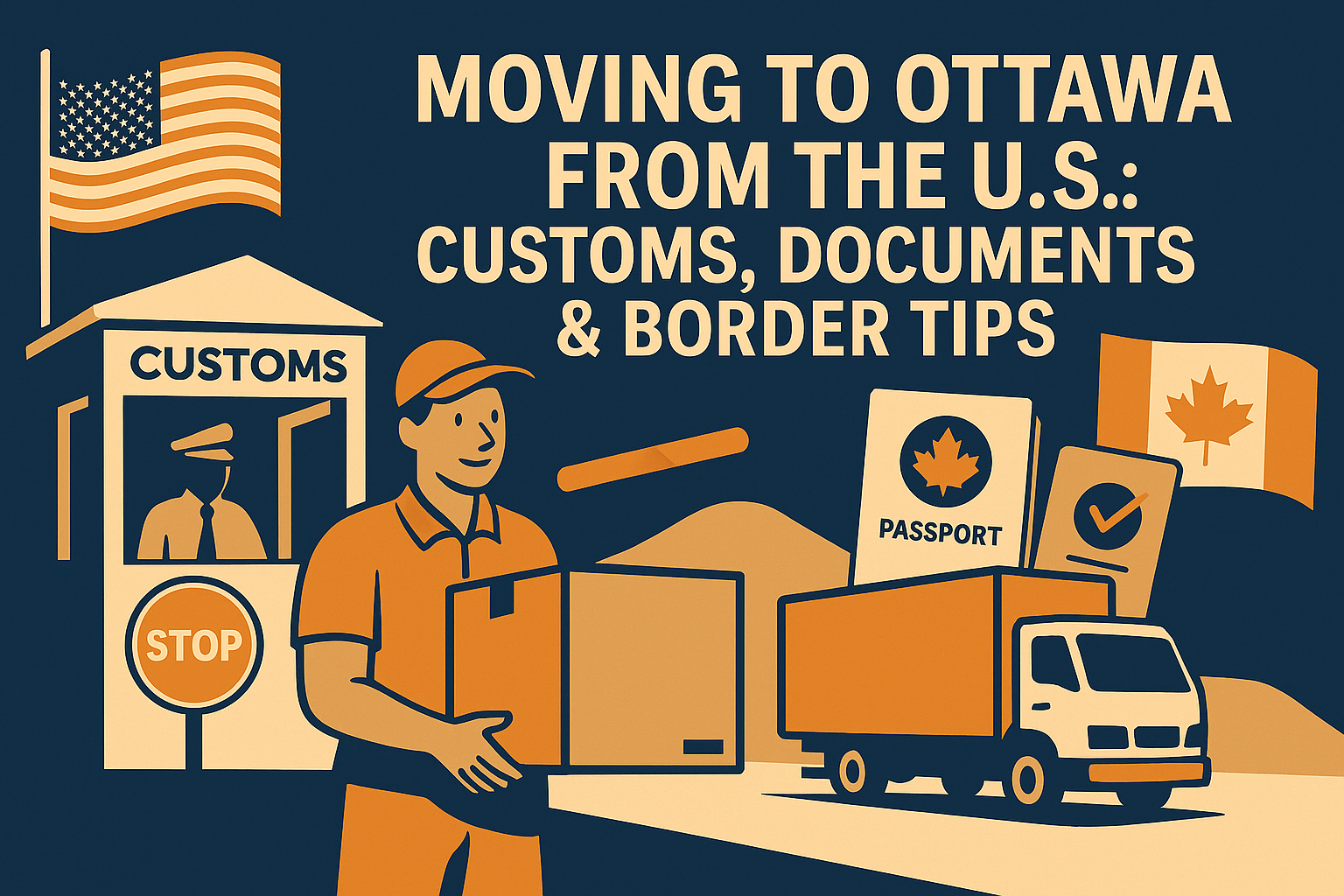 Moving to Ottawa from the U.S. – Cross-Border Relocation Visual