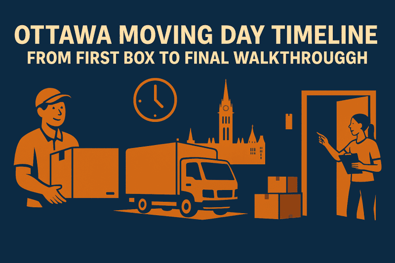 Ottawa Moving Day Timeline: From First Box to Final Walkthrough
