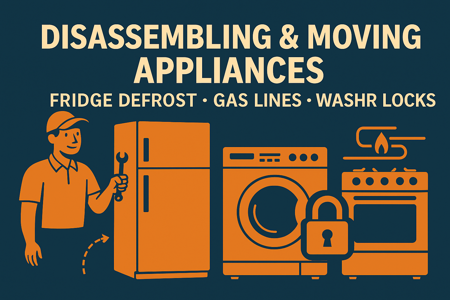 Disassembling and Moving Home Appliances in Ottawa