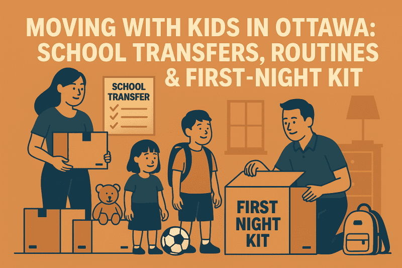 Moving with Kids in Ottawa – Family-Friendly Relocation Tips