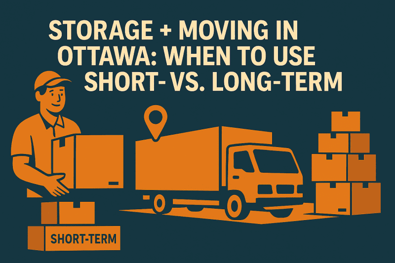 Choosing the Right Storage Solution for Your Ottawa Move