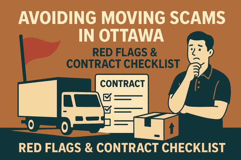 Avoiding Moving Scams in Ottawa