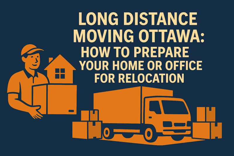 Long Distance Moving Ottawa: How to Prepare Your Home or Office for Relocation