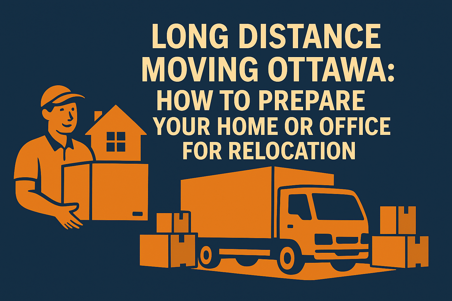 Long Distance Moving Ottawa: How to Prepare Your Home or Office for Relocation
