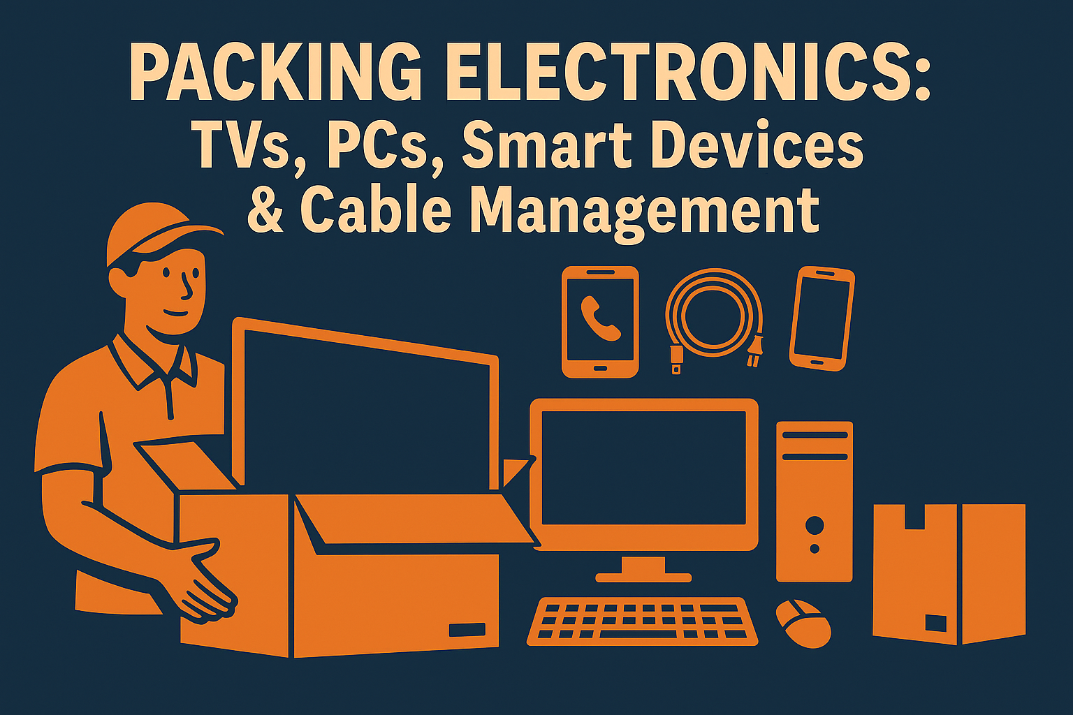 Packing Electronics Safely for Your Ottawa Move