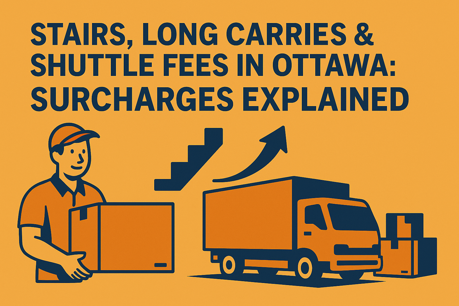 Stairs, Long Carries & Shuttle Fees in Ottawa