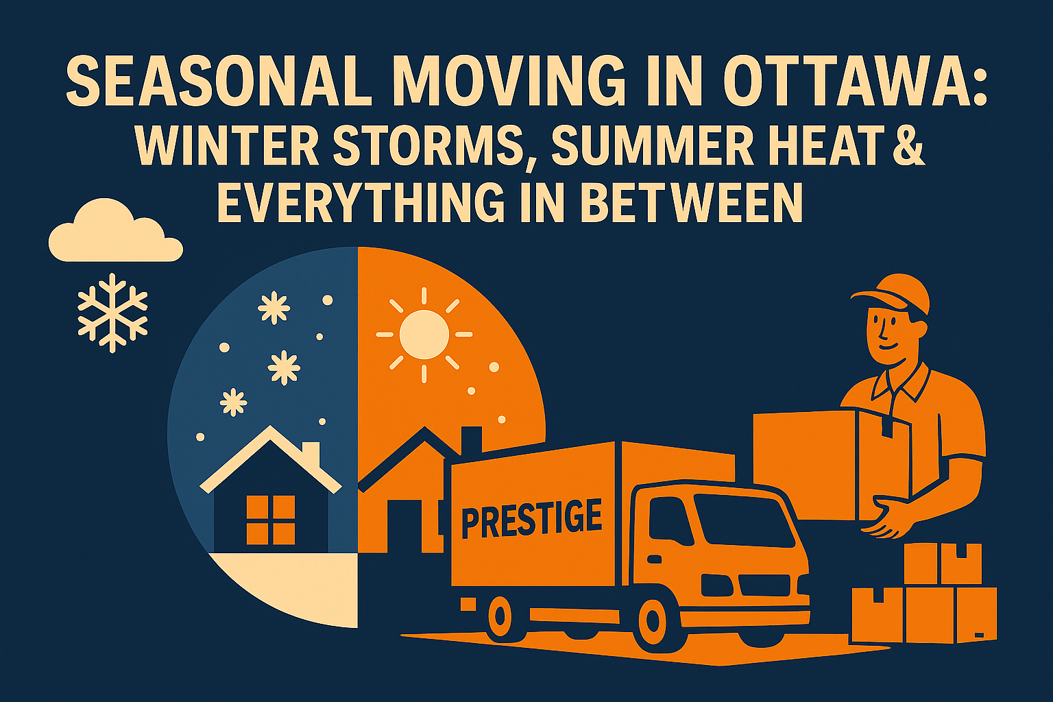 Ottawa Seasonal Moving Overview – Weather Prep for Winter and Summer