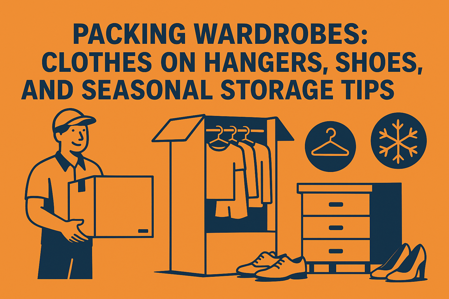 Packing Wardrobes for Moving