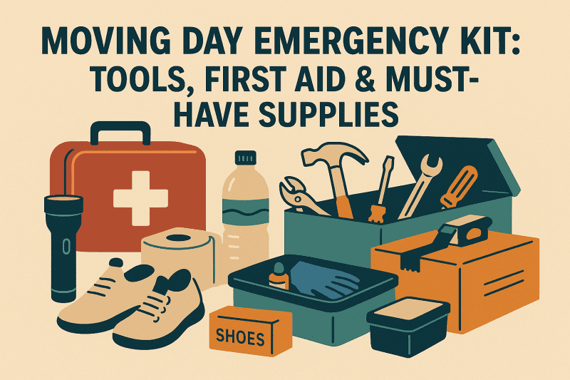 Moving Day Emergency Kit – Tools, First Aid & Must-Have Supplies