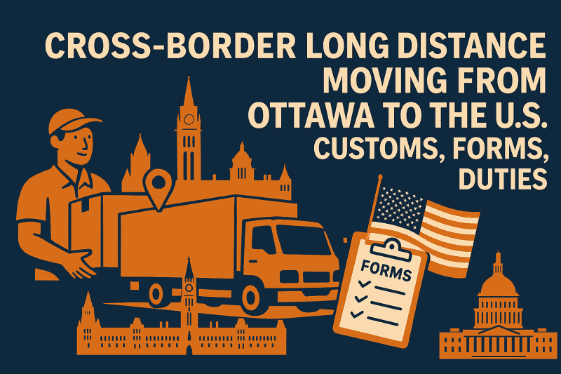 Cross-Border Long Distance Moving from Ottawa to the U.S.