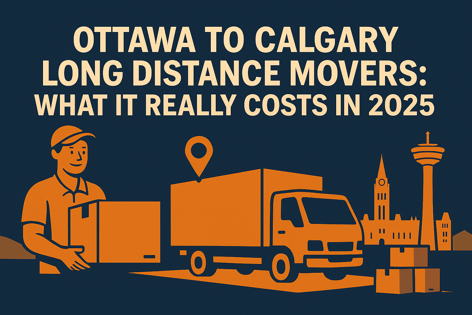 Ottawa to Calgary Long Distance Movers