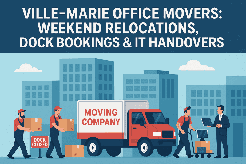 Ville-Marie Office Moving Services